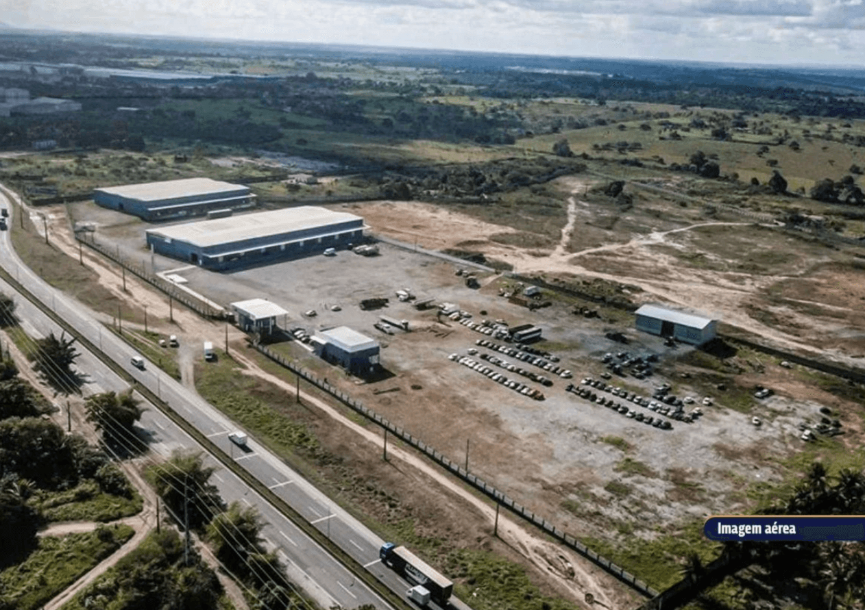 Área de guarda de veículos do Pátio Rocha